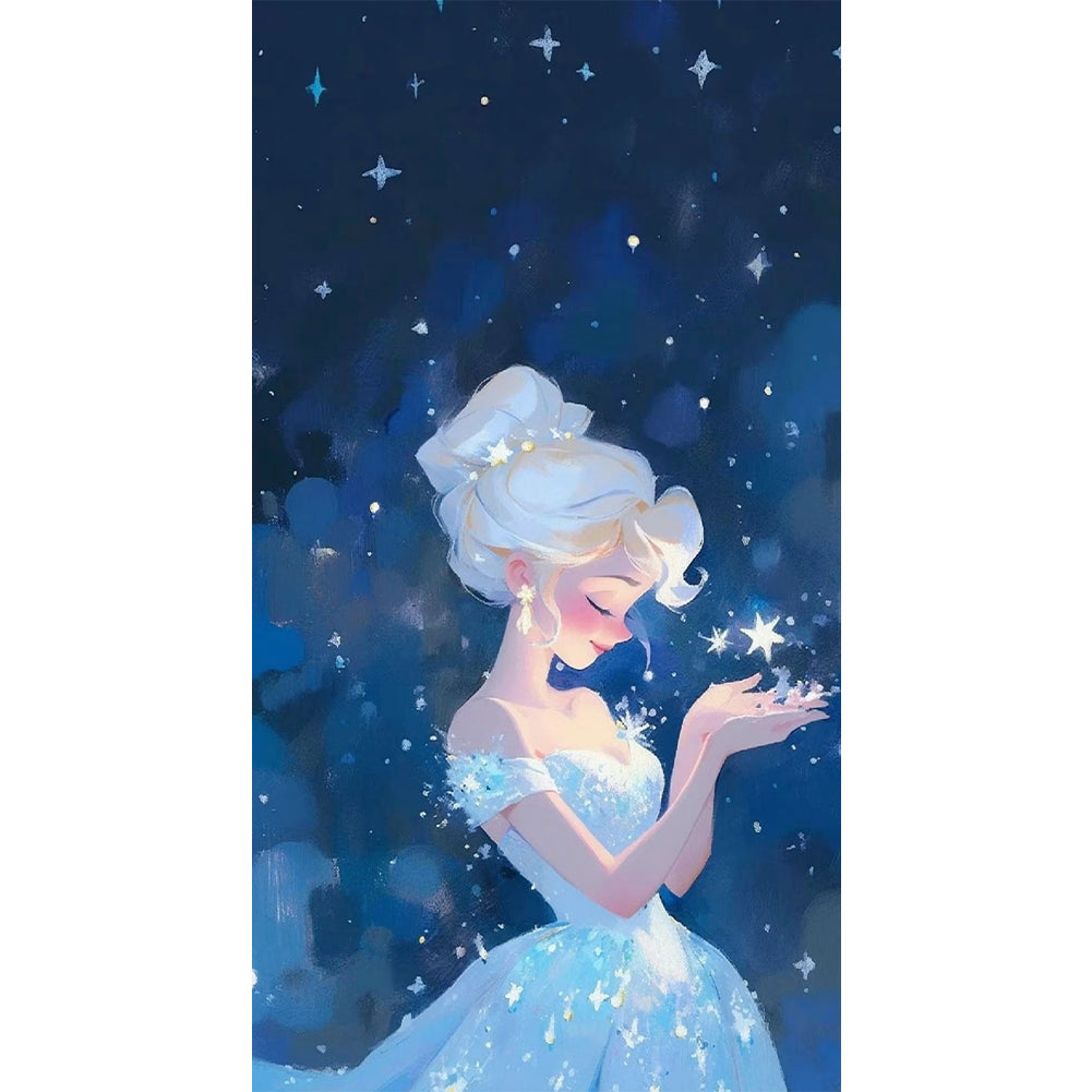 Sleeping Disney Princess - Full Round Drill Diamond Painting 40*70CM