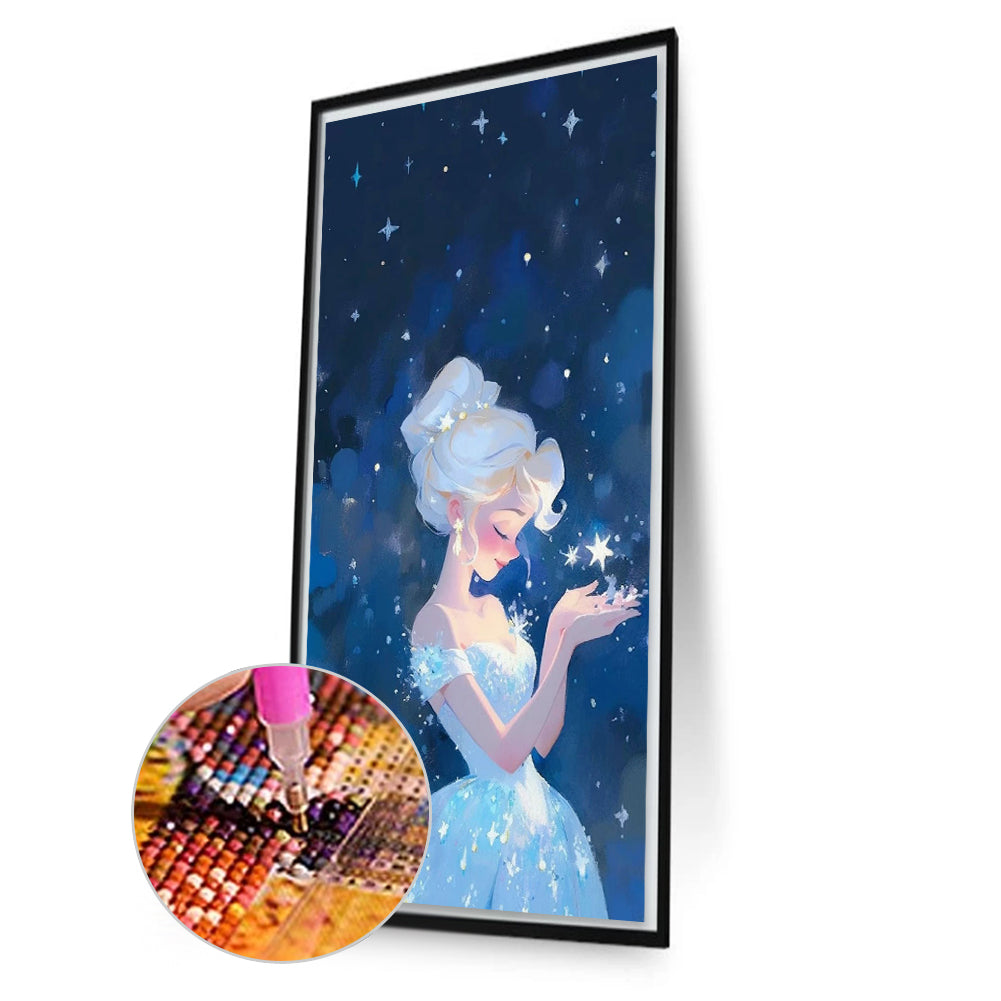 Sleeping Disney Princess - Full Round Drill Diamond Painting 40*70CM