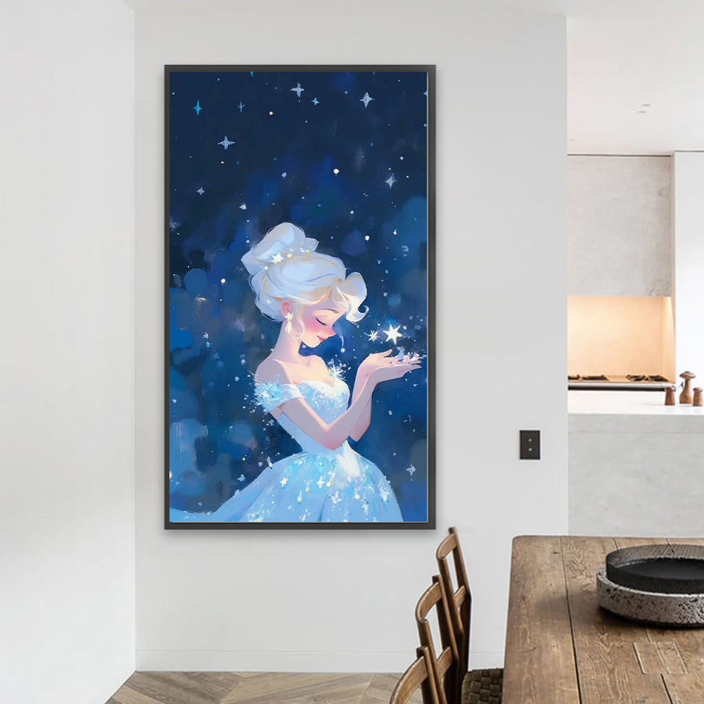 Sleeping Disney Princess - Full Round Drill Diamond Painting 40*70CM