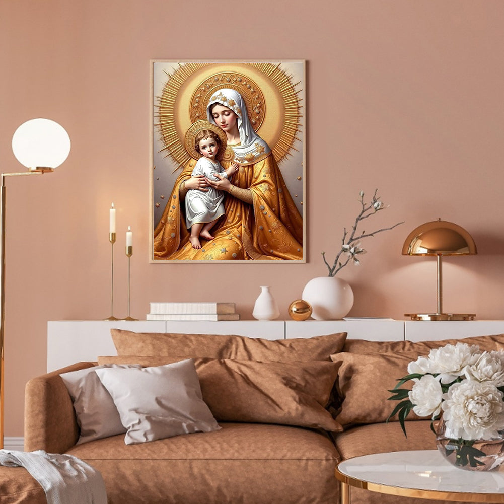 Madonna - Full Round Drill Diamond Painting 30*40CM