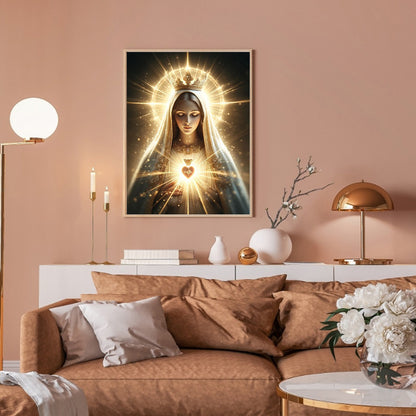 Madonna - Full Round Drill Diamond Painting 30*40CM