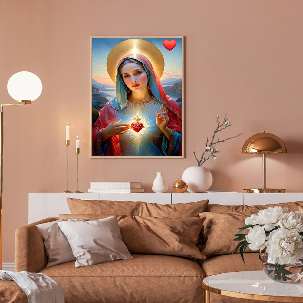 Madonna - Full Round Drill Diamond Painting 30*40CM