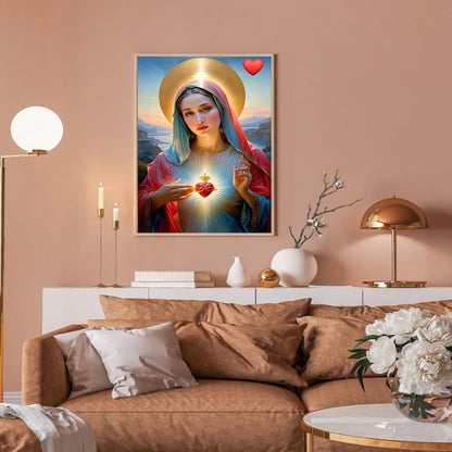 Madonna - Full Round Drill Diamond Painting 30*40CM