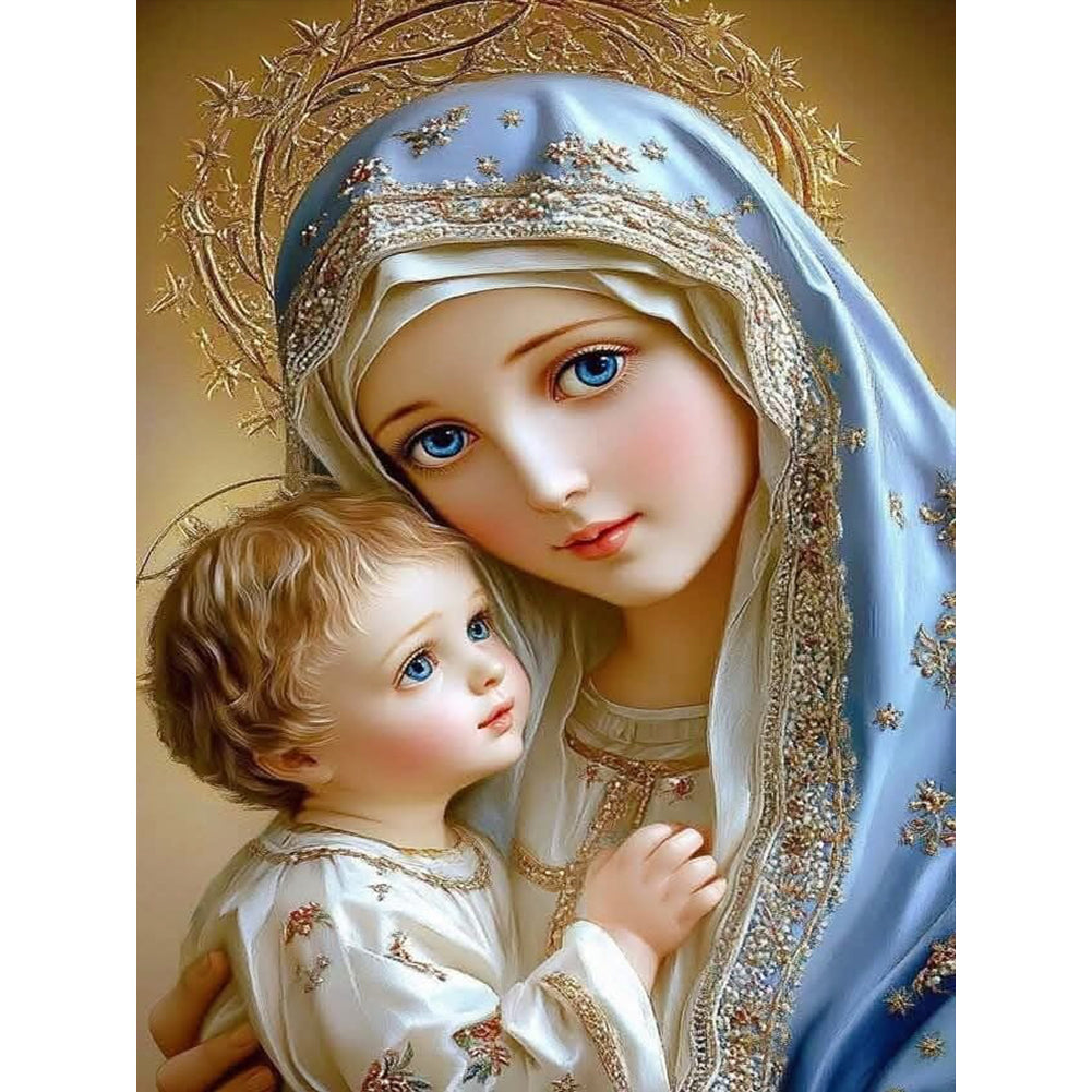 Madonna - Full Round Drill Diamond Painting 30*40CM