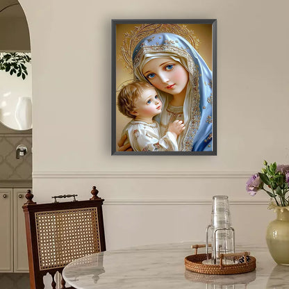 Madonna - Full Round Drill Diamond Painting 30*40CM