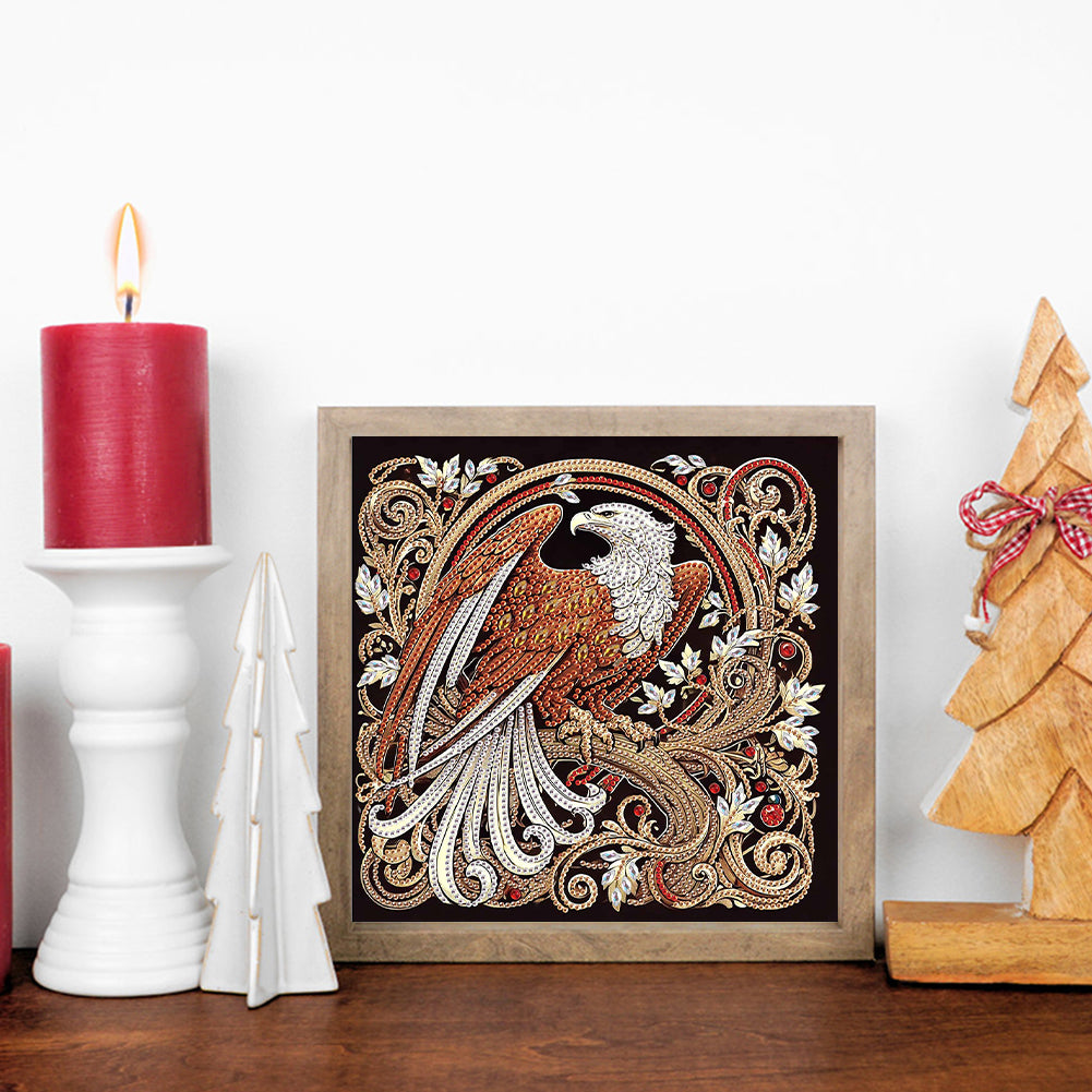 Eagle - Special Shaped Drill Diamond Painting 30*30CM