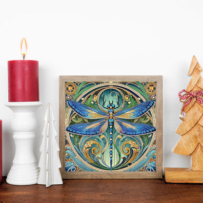 Dragonfly - Special Shaped Drill Diamond Painting 30*30CM