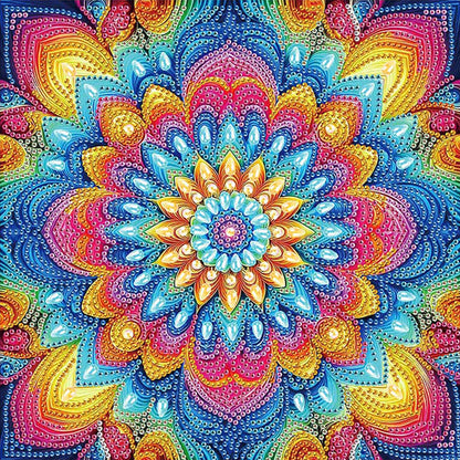 Mandala - Special Shaped Drill Diamond Painting 30*30CM
