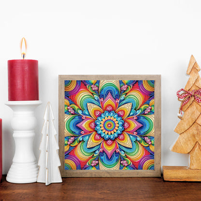 Mandala - Special Shaped Drill Diamond Painting 30*30CM