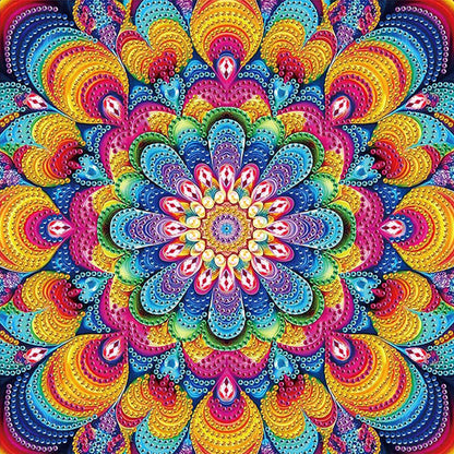 Mandala - Special Shaped Drill Diamond Painting 30*30CM