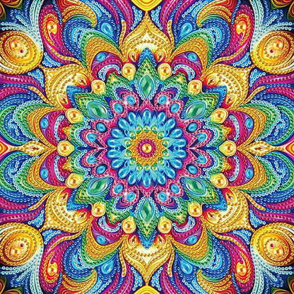 Mandala - Special Shaped Drill Diamond Painting 30*30CM