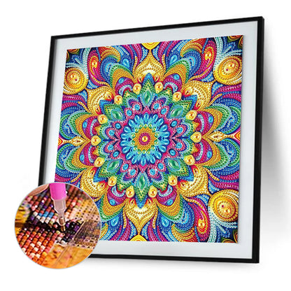 Mandala - Special Shaped Drill Diamond Painting 30*30CM