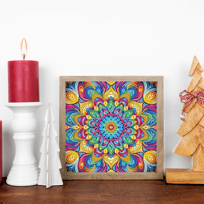 Mandala - Special Shaped Drill Diamond Painting 30*30CM