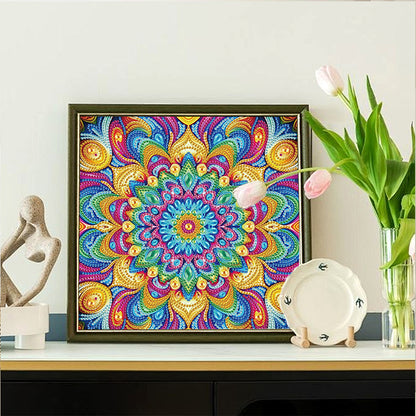 Mandala - Special Shaped Drill Diamond Painting 30*30CM