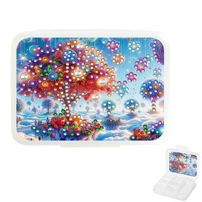 Animals Pill Storage Box Diamond Painting Pill Case Pill Dispenser for Art Craft