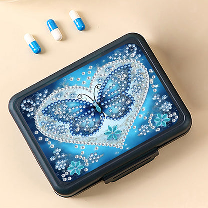 Animals Pill Storage Box Diamond Painting Pill Case Pill Dispenser for Art Craft
