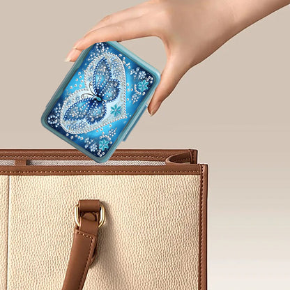 Animals Pill Storage Box Diamond Painting Pill Case Pill Dispenser for Art Craft