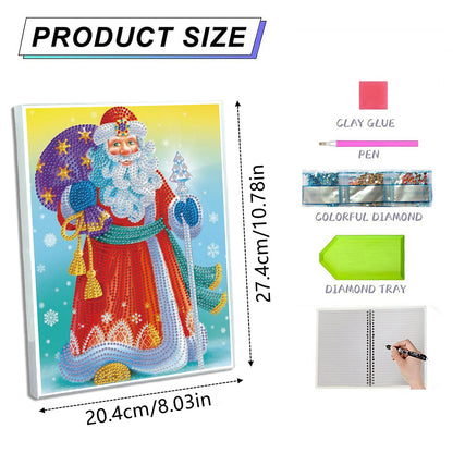 DIY Special Shaped Diamond Painting Notebook 50 Pages A5 Diamond Art Diary Book