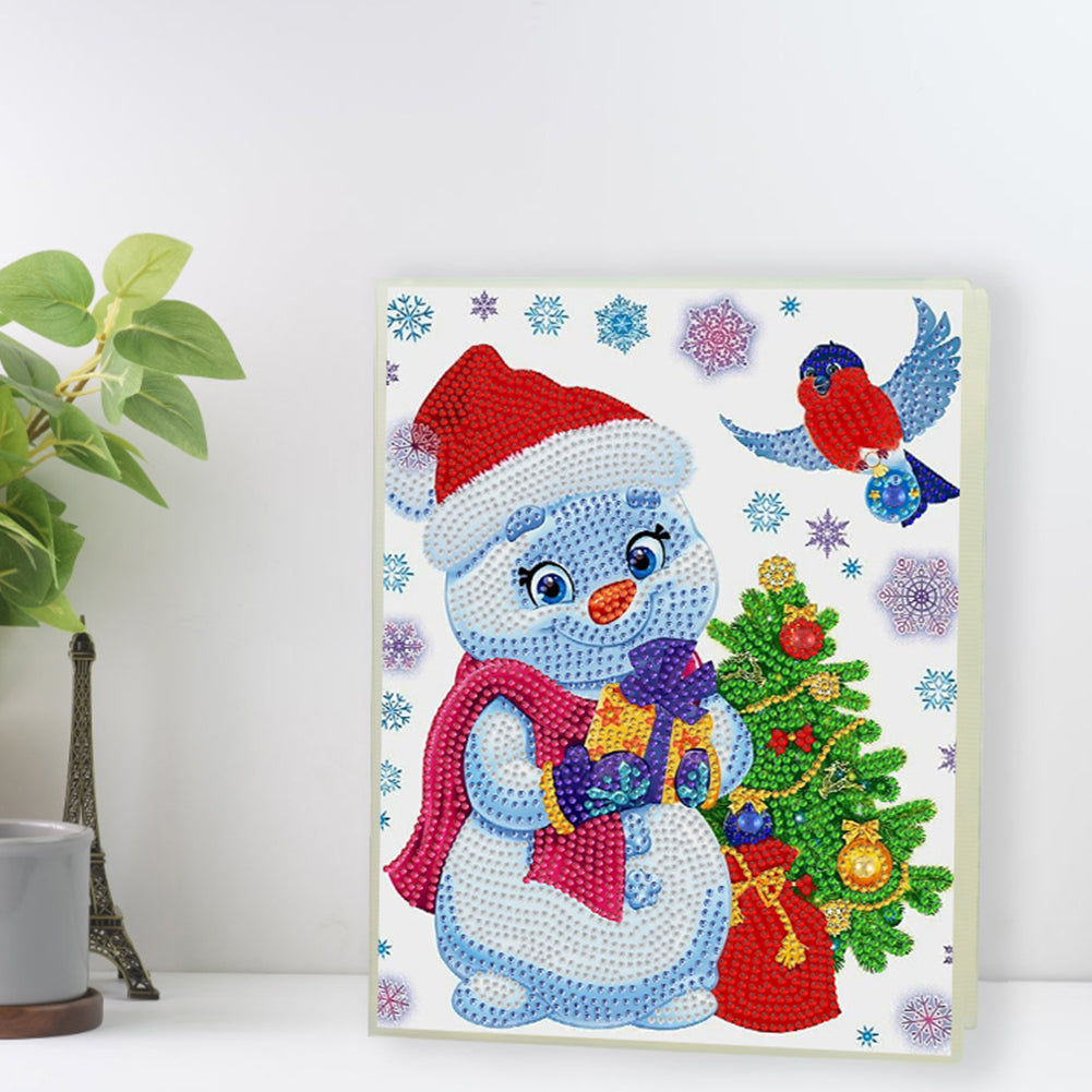 DIY Special Shaped Diamond Painting Notebook 50 Pages A5 Diamond Art Diary Book