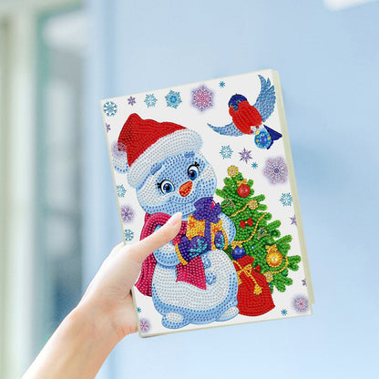 DIY Special Shaped Diamond Painting Notebook 50 Pages A5 Diamond Art Diary Book