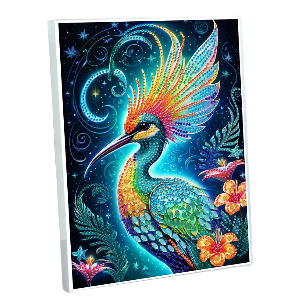 DIY Special Shaped Diamond Painting Notebook 50 Pages A5 Diamond Art Diary Book