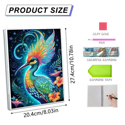 DIY Special Shaped Diamond Painting Notebook 50 Pages A5 Diamond Art Diary Book