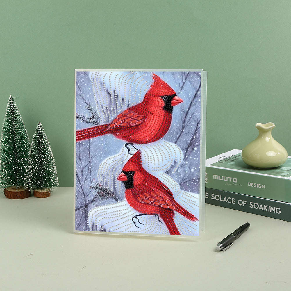 DIY Special Shaped Diamond Painting Notebook 50 Pages A5 Diamond Art Diary Book