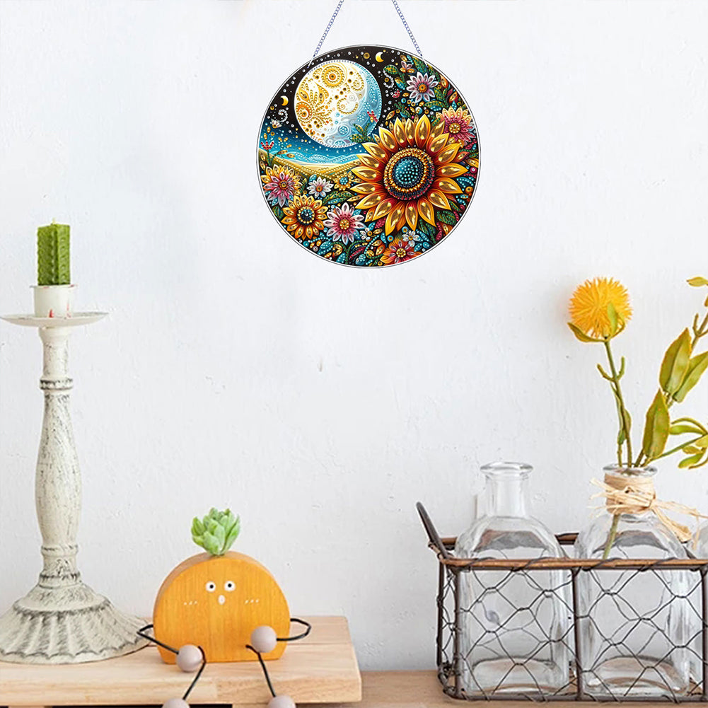 2D Flat DIY Diamond Art Pendant Diamond Painting Set Home Wall Decoration Crafts