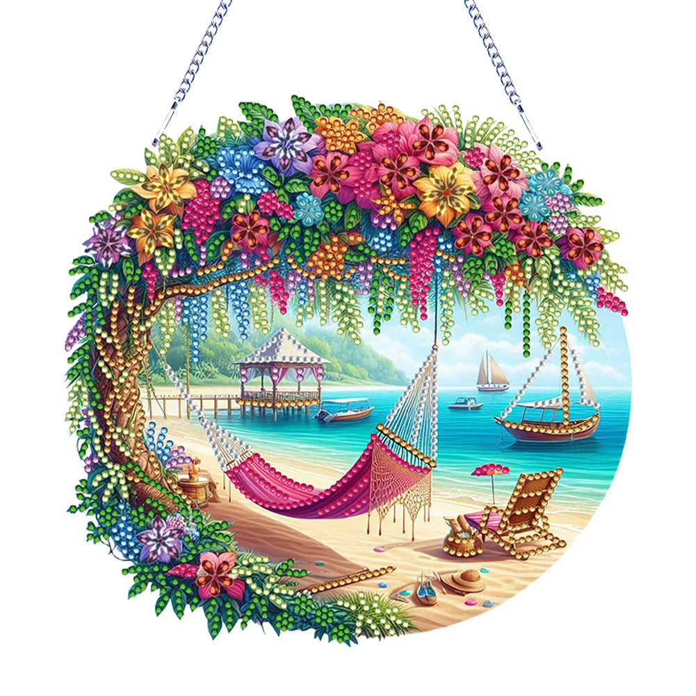2D Flat DIY Diamond Art Pendant Diamond Painting Set Home Wall Decoration Crafts