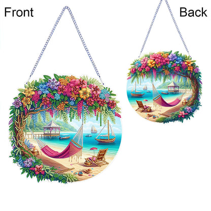 2D Flat DIY Diamond Art Pendant Diamond Painting Set Home Wall Decoration Crafts