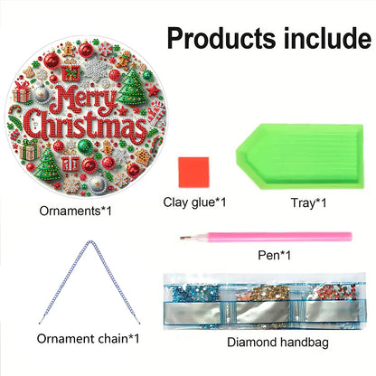 2D Flat DIY Diamond Art Pendant Diamond Painting Set Home Wall Decoration Crafts