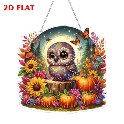 2D Flat DIY Diamond Art Pendant Diamond Painting Set Home Wall Decoration Crafts