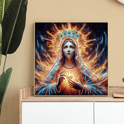 Religion Madonna - Special Shaped Drill Diamond Painting 30*30CM