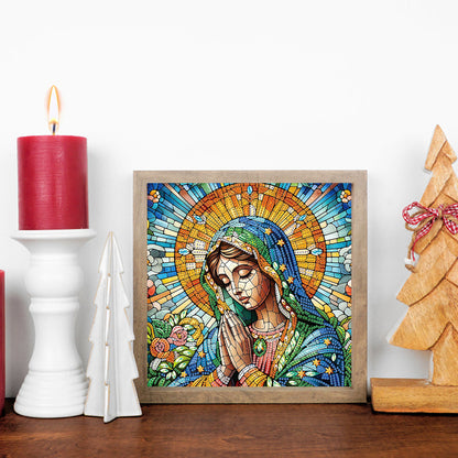 Religion Madonna - Special Shaped Drill Diamond Painting 30*30CM