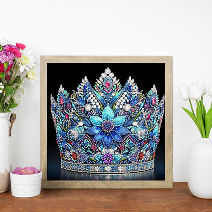 Gorgeous Crown - Special Shaped Drill Diamond Painting 30*30CM
