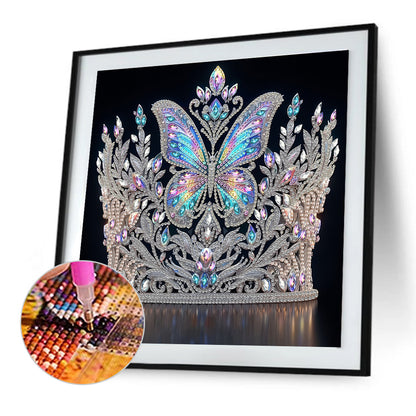 Gorgeous Crown - Special Shaped Drill Diamond Painting 30*30CM