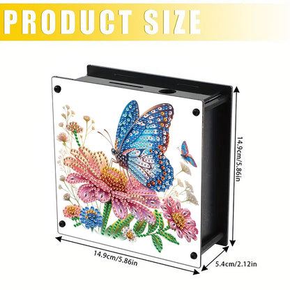 Cat Diamond Painting Money Saving Box Diamond Painting Change Holder Case Decors