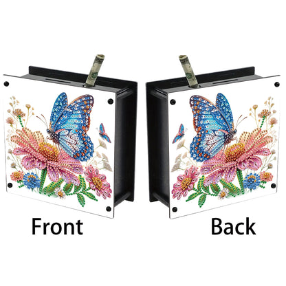 Cat Diamond Painting Money Saving Box Diamond Painting Change Holder Case Decors