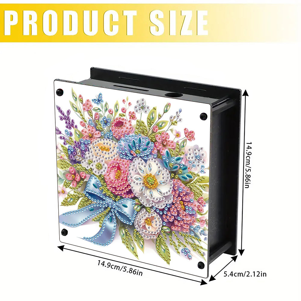 Cat Diamond Painting Money Saving Box Diamond Painting Change Holder Case Decors