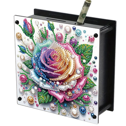 Cat Diamond Painting Money Saving Box Diamond Painting Change Holder Case Decors