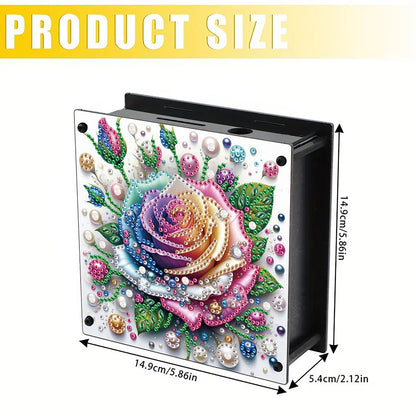 Cat Diamond Painting Money Saving Box Diamond Painting Change Holder Case Decors