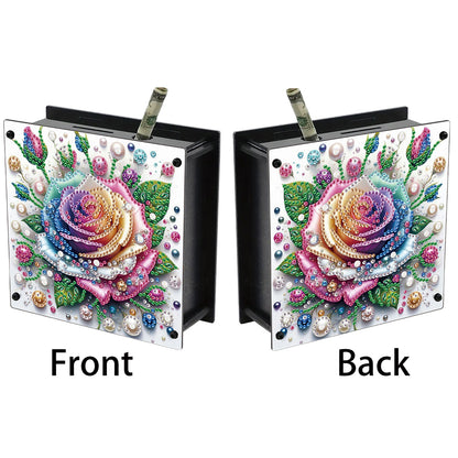 Cat Diamond Painting Money Saving Box Diamond Painting Change Holder Case Decors