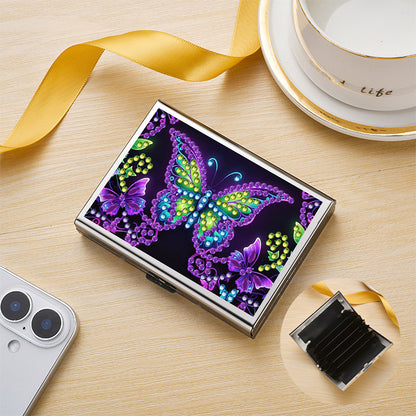 Diamond Painting Credit Card Holder Tree Business Card Holder for Outdoor Travel