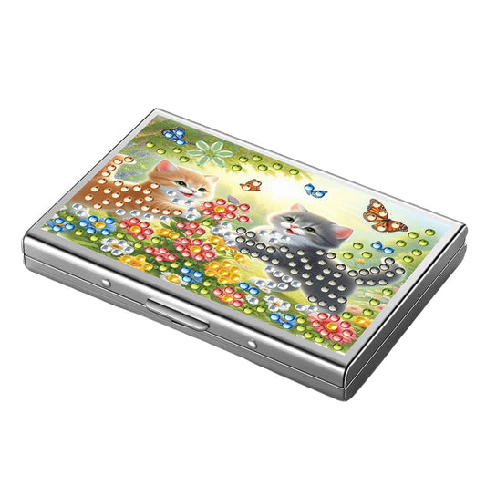 Diamond Painting Credit Card Holder Tree Business Card Holder for Outdoor Travel