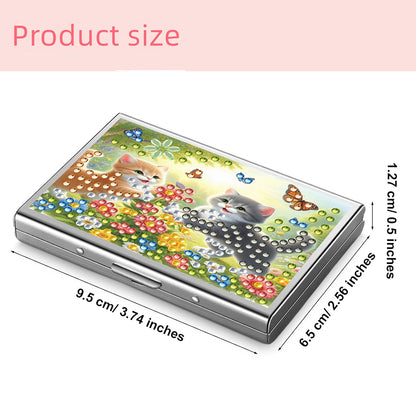 Diamond Painting Credit Card Holder Tree Business Card Holder for Outdoor Travel
