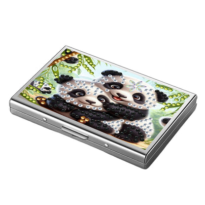 Diamond Painting Credit Card Holder Tree Business Card Holder for Outdoor Travel