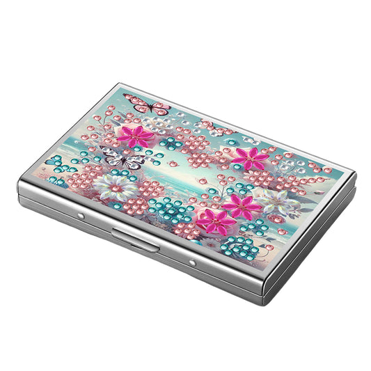 Diamond Painting Credit Card Holder Tree Business Card Holder for Outdoor Travel