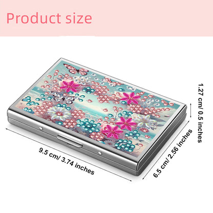 Diamond Painting Credit Card Holder Tree Business Card Holder for Outdoor Travel