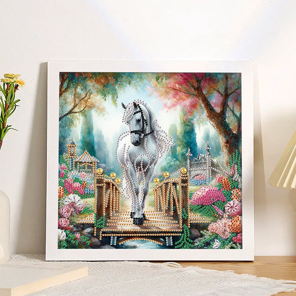Horse - Special Shaped Drill Diamond Painting 30*30CM