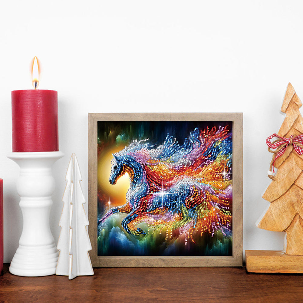 Horse - Special Shaped Drill Diamond Painting 30*30CM